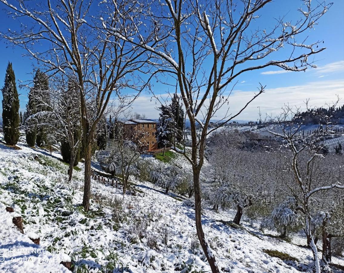 Rocca Degli Olivi Bed & Breakfast ซานจีมิญญาโน ภายนอก รูปภาพ